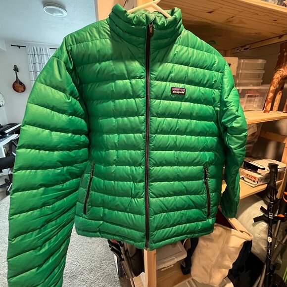 Patagonia Down Sweater - Goose Down - Green - Men's Small